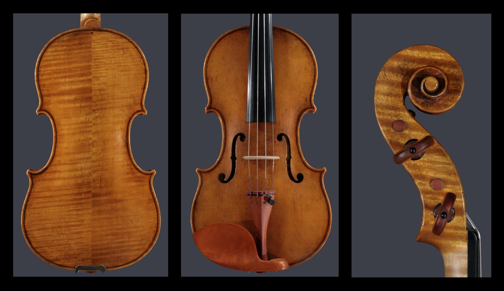 7-8th violin Ch. Dequincey made for Guy Harrison 2010, A. Amati model